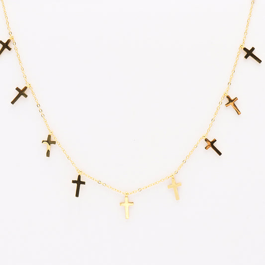 Ogrlica Crosses
