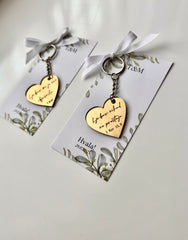 Zahvalnice s kartonom WEDDINGS