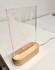 LED lampa s personalizacijom
