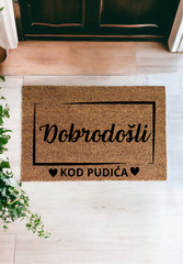 Personalizirani otirač - Dobrodošli