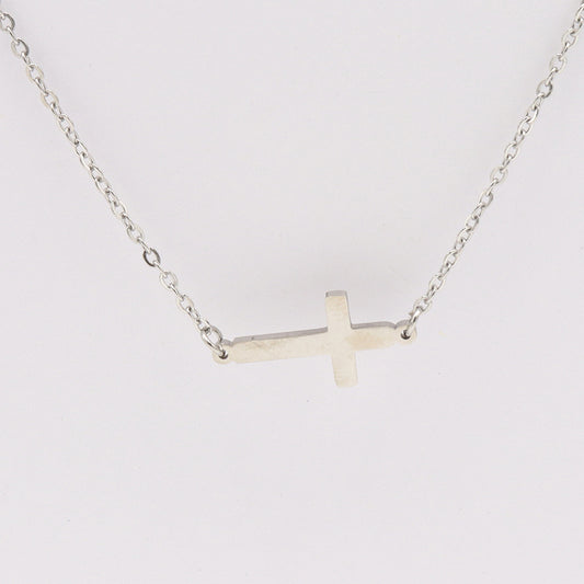 Ogrlica Cross on Skin