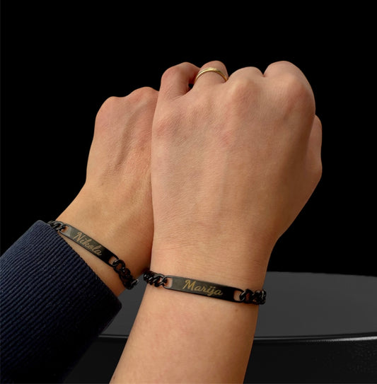 Narukvica Chain BLACK