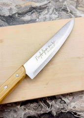 Japanski nož s gravurom