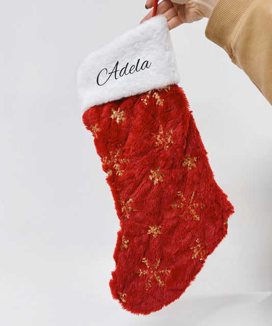 XXL Božićna čizmica pliš - STARDUST