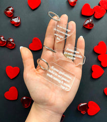 Privjesak za ključeve PLEKSI