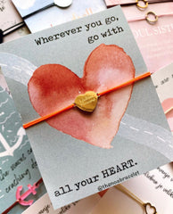 Narukvica s gravurom i koncem Medallion