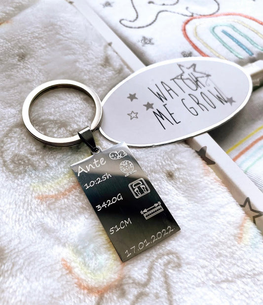 Privjesak za ključeve SQUARE