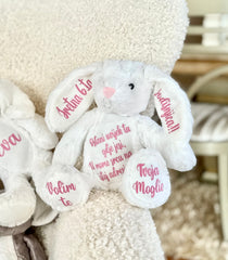 Plišani zec - bijeli