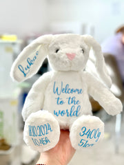 Plišani zec - bijeli