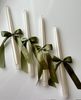 Adventske svijeće s mašnom SET