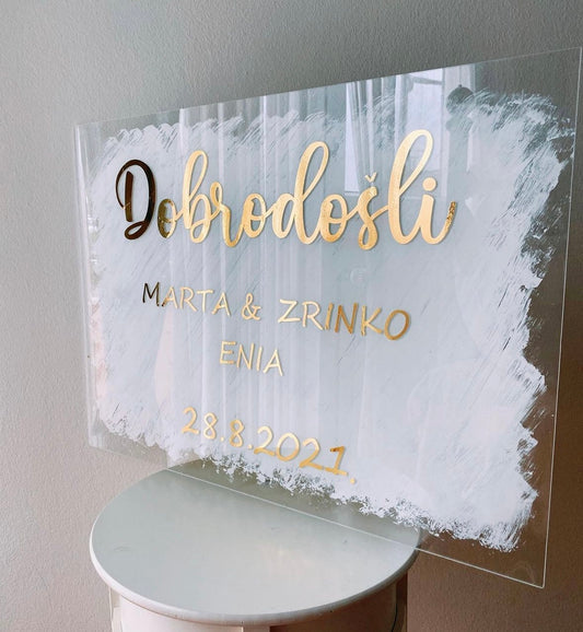 Prozirna ploča + boja