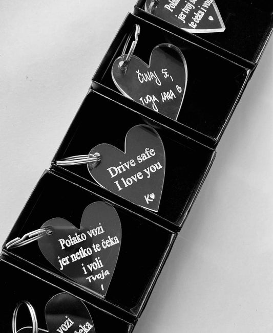 Privjesak za ključeve PLEKSI