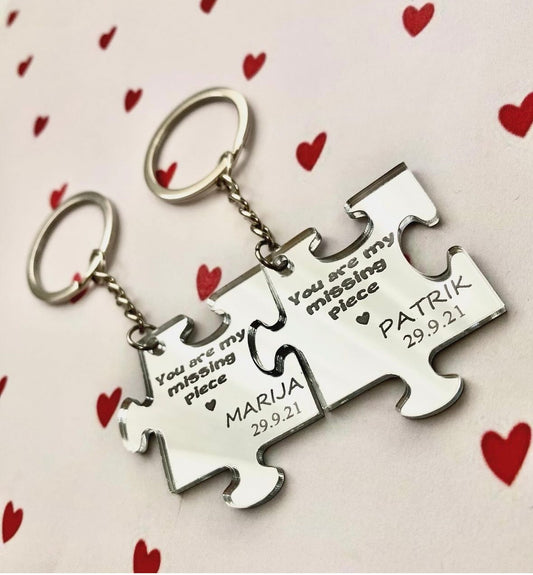 Pleksi privjesci PUZZLE