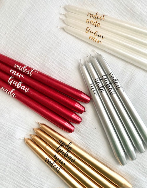 Adventske svijeće LONG SET