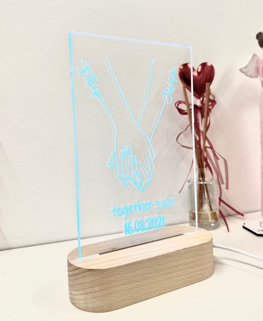LED lampa s personalizacijom